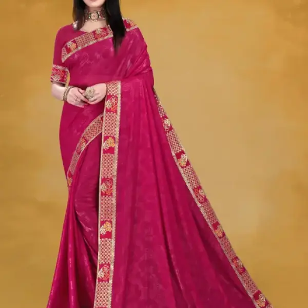  JAY AMBEY FABRICS NEW PARTY WEAR DESIGNER SAREE