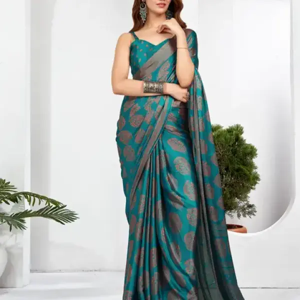 Satin Saree