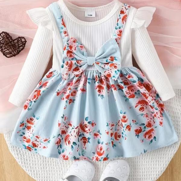  Party Wear long sleeves frock