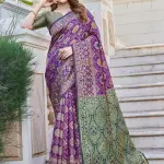 Cotton Silk Jacquard Saree