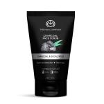 The Man Company Charcoal Tan Removal Face Scrub for Glowing Skin | Anti Acne, Blackhead Remover for Oily Skin