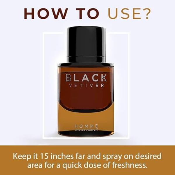 Colorbar Black Vetiver Perfume for Men