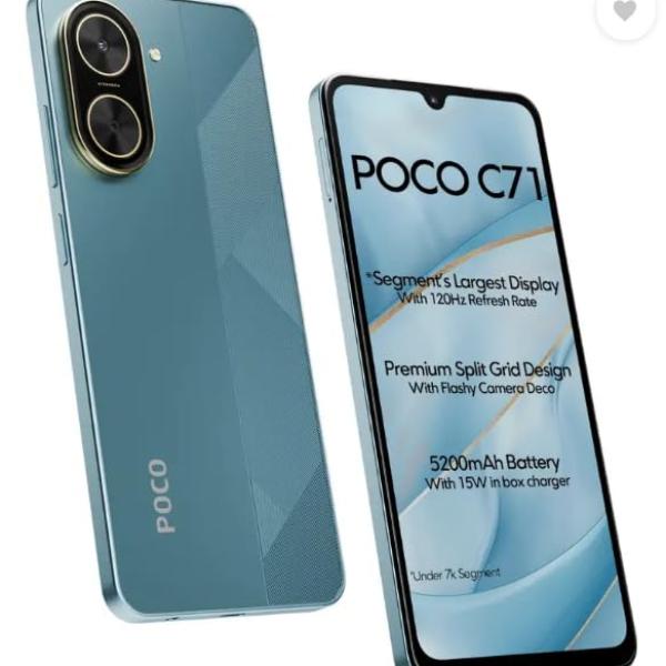 POCO C71, Cool Blue (6GB, 128GB)