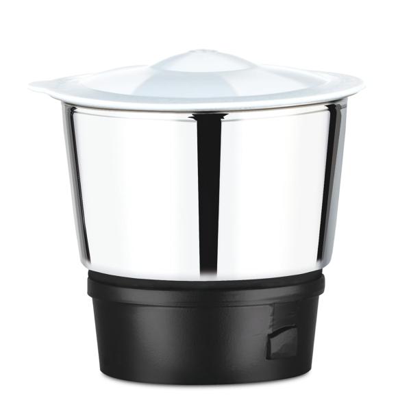 Bajaj Twister Mixer Grinder | 750 Watts | 3 Jars | Multitasker Blade | 2 Yr Warranty 【White】