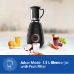 Philips Stainless Steel Mixer Grinder + Food Processor,