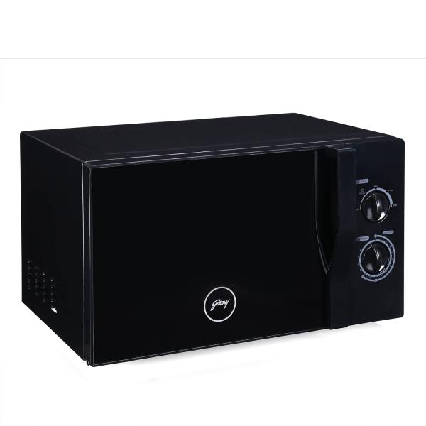 Godrej 25 L Solo Microwave Oven (GMX 725 SP1 TM Mirror, Multi distribution heat system), Black