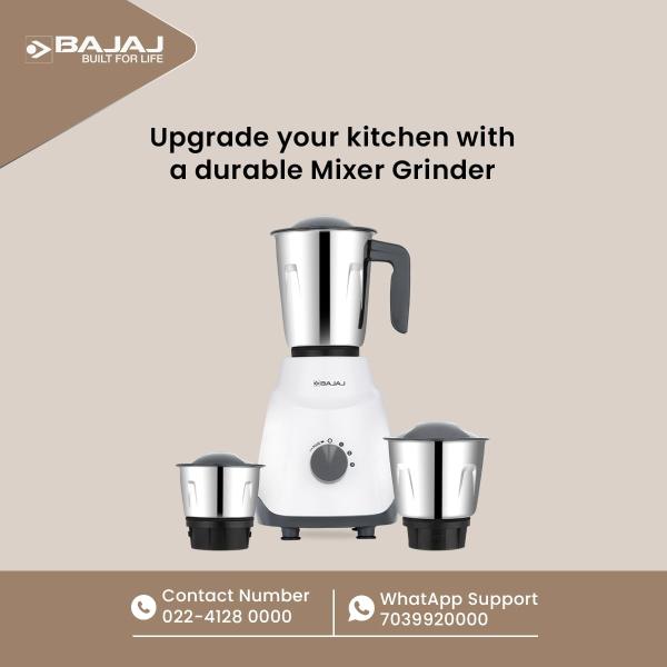 Bajaj GX1 Ninja Series 500W Mixer Grinder