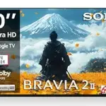 Sony 126 cm (50 inches) BRAVIA 2M2 Series 4K Ultra HD Smart LED Google TV K-50S22BM2