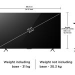 TCL 215 cm (85 inches) 4K Ultra HD Smart QLED Google TV 85T8C