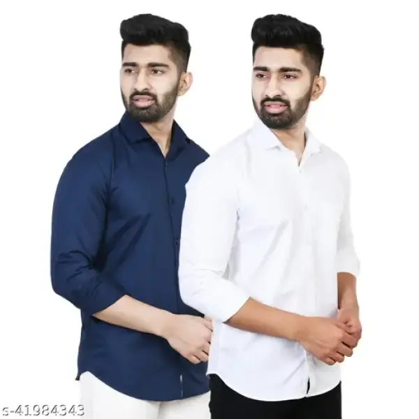 Men Formal Shirts Combo