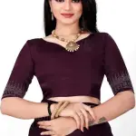 Hot Fix Silk Saree