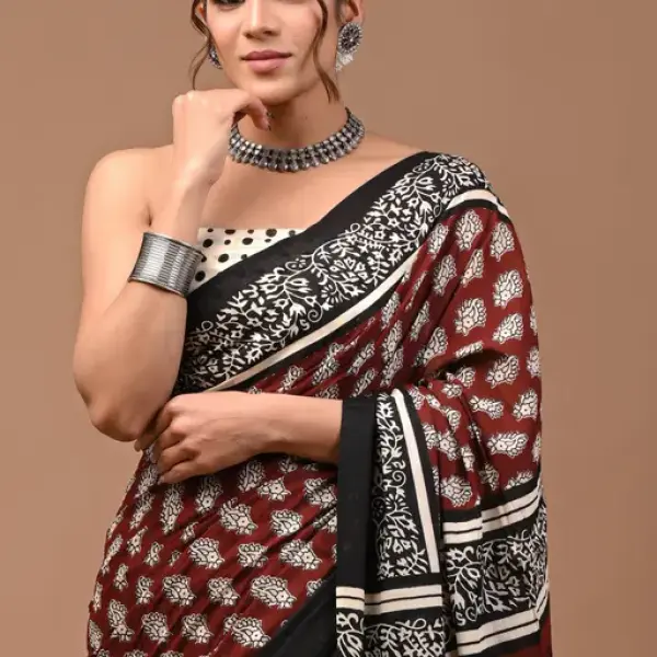  FANCY COTTON MULMUL SAREE