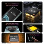 Lava Agni 2 5G (Glass Viridian, 8GB RAM, 256GB Storage) | India's First Dimensity 7050 Processor | 120 Hz Curved Amoled Display | 13 5G Bands |.