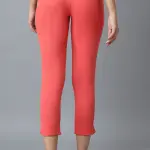 Peach Cotton Trouser