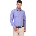 Men Blue Solid Formal Shirt (Pack of 1)