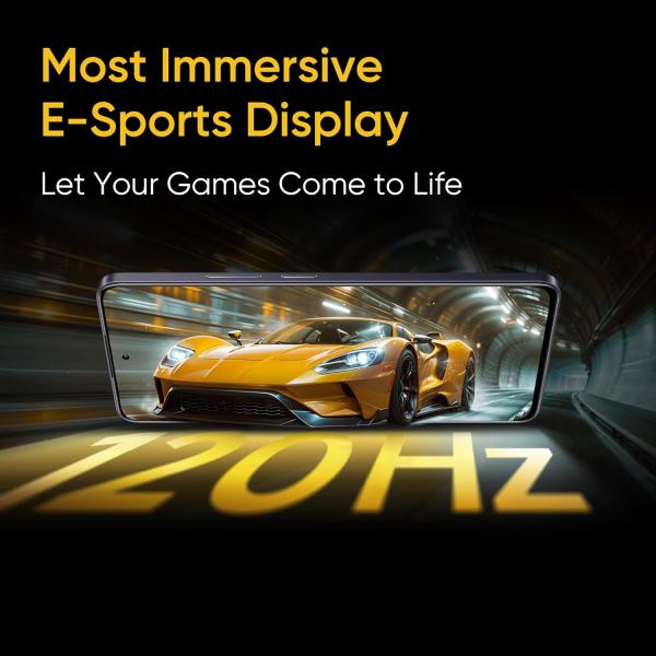 realme NARZO 70 Turbo 5G (Turbo Yellow,6GB RAM,128GB Storage) | Segment's Fastest Dimensity 7300 Energy 5G Chipset | Motorsports Inspired Design