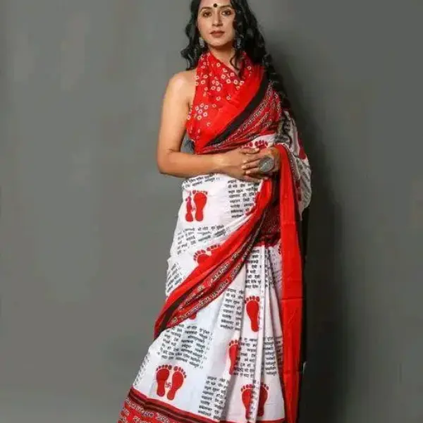 Jaipuri Printed Soft Cotton Saree