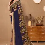 Daily wear Georgette Printed Saree