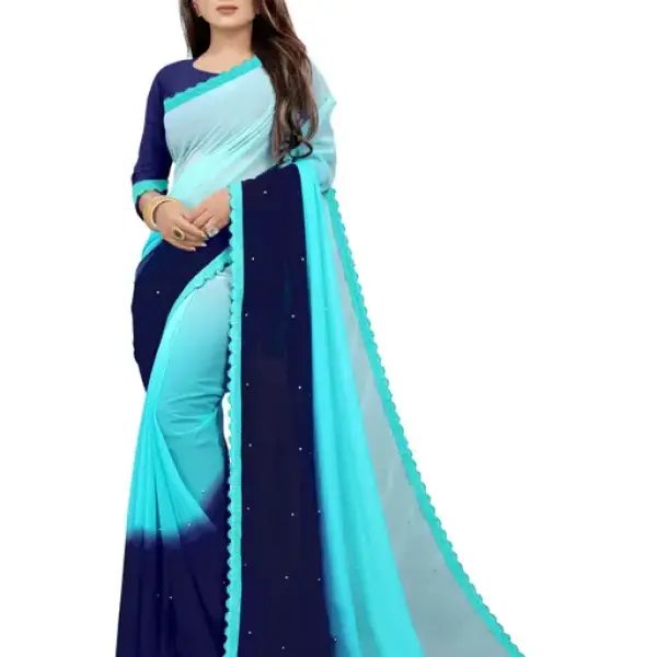 Georgette Art Silk Saree