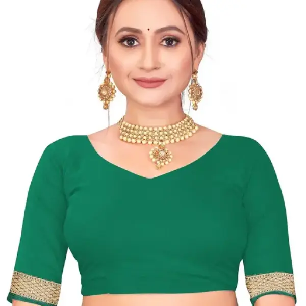 Woman Banarasi Silk Blend Fancy Jacquard diya saree