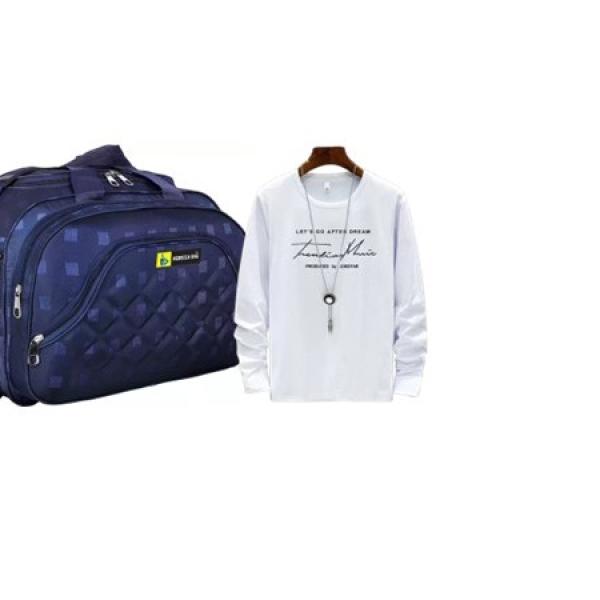 Buy Duffle Bag and Get 1 t Shirt Free