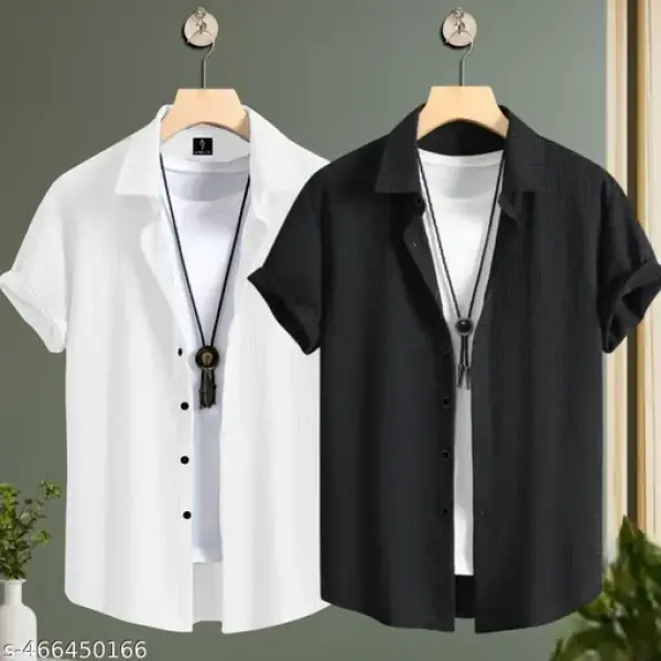  Stylish Cotton Printed Men's Shirt