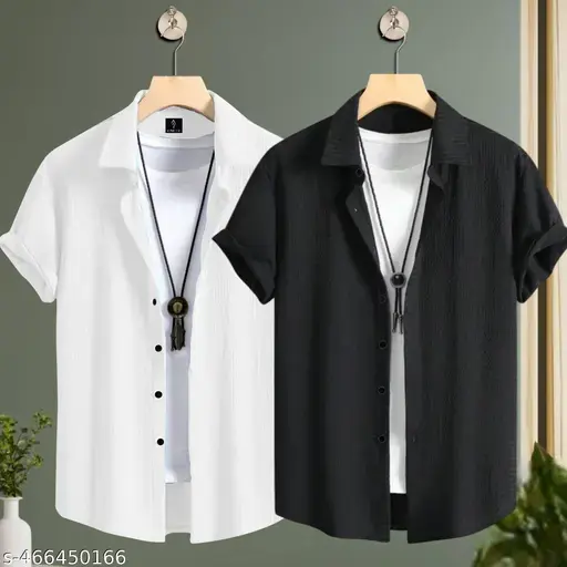  Stylish Cotton Printed Men's Shirt
