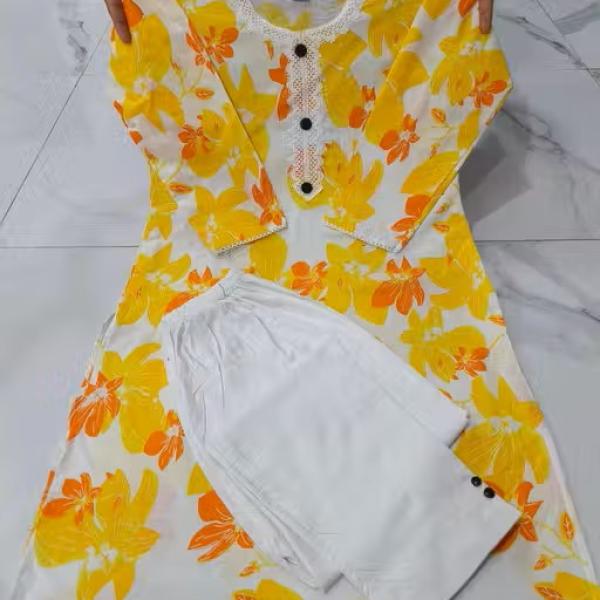 Cotton Blend Kurta