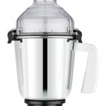 Bajaj Twister Mixer Grinder | 750 Watts | 3 Jars | Multitasker Blade | 2 Yr Warranty 【White】
