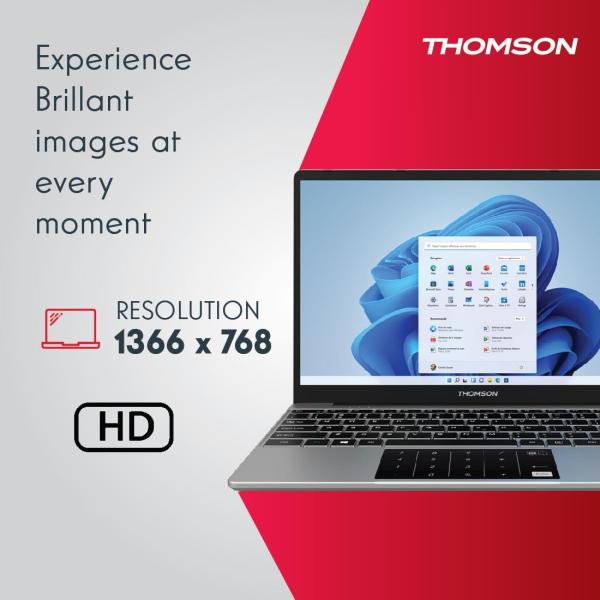 Thomson Neo Metallic with Numeric Touch Pad Intel Celeron Dual Core