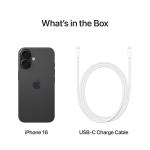 iPhone 16 Plus 256 GB: 5G Mobile Phone with Camera Control, A18 Chip and a Big Boost in Battery Life. Works with AirPods; Black