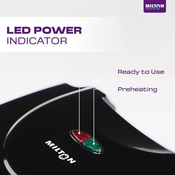 MILTON Express 800 Watt Grill Sandwich Maker