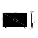 Philips 80 cm (32 inches) 6100 Series Frameless HD Smart LED Google TV 32PFT6130/94