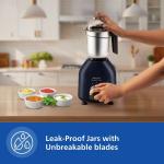 Philips Plastic Hl7714/01, 1000 Watts Powerpro Motor Mixer Grinder,