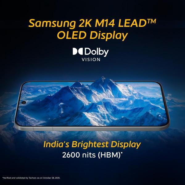 iQOO 15 (Legend, 16GB RAM, 512GB Storage) | Fastest Snapdragon 8 Elite Gen 5 Processor* | Origin OS 6 - Out of The Box* | Samsung 2K M14 Lead OLED Display - First time Ever in Android