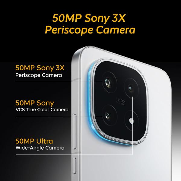 iQOO 15 (Legend, 16GB RAM, 512GB Storage) | Fastest Snapdragon 8 Elite Gen 5 Processor* | Origin OS 6 - Out of The Box* | Samsung 2K M14 Lead OLED Display - First time Ever in Android