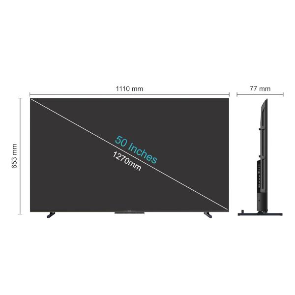 Philips 127 cm (50 inches) 8100 Series 4K Ultra HD Smart QLED Google TV 50PQT8100/94