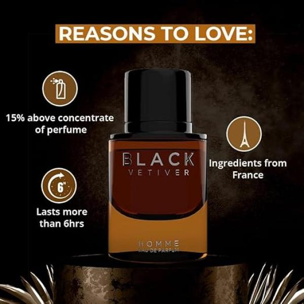 Colorbar Black Vetiver Perfume for Men