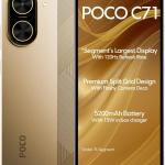 POCO C71, Desert Gold (6GB, 128GB)