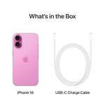 iPhone 16 Plus 128 GB: 5G Mobile Phone with Camera Control, A18 Chip and a Big Boost in Battery Life. Works with AirPods; Pink