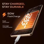 vivo T3 Pro 5G (Sandstone Orange, 8GB RAM+ 128GB Storage) Snapdragon 7 Gen 3 Processor | AMOLED Display | Dual Nano-SIM | 5500mAh Battery