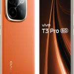 vivo T3 Pro 5G (Sandstone Orange, 8GB RAM+ 128GB Storage) Snapdragon 7 Gen 3 Processor | AMOLED Display | Dual Nano-SIM | 5500mAh Battery