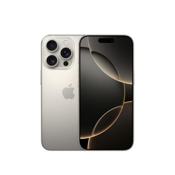 iPhone 16 Pro 1TB: 5G Mobile Phone with Camera Control, 4K 120 fps Dolby Vision and a Huge Leap in Battery Life. Works with AirPods; Natural Titanium