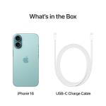 iPhone 16 Plus 128 GB: 5G Mobile Phone with Camera Control, A18 Chip and a Big Boost in Battery Life. Works with AirPods; Teal