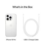 iPhone 16 Pro Max 256 GB: 5G Mobile Phone with Camera Control, 4K 120 fps Dolby Vision and a Huge Leap in Battery Life. Works with AirPods; Natural Titanium