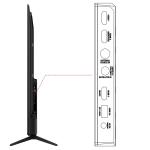 TCL 139 cm (55 inches) Metallic Bezel Less Series 4K Ultra HD Smart LED Google TV 55V6C (Black)