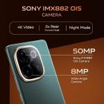 vivo T3 Pro 5G (Emerald Green, 8GB RAM+ 256GB Storage) | Snapdragon 7 Gen 3 Processor | 120Hz AMOLED Display | Dual Nano-SIM | 5500mAh Battery