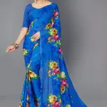  Dhyani Fashion Daily Wear georgette Saree