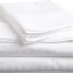 Double bed with two pillow covers