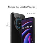 Lava Blaze 2 5G (Glass Black, 6GB RAM, 128GB Storage)| Stunning Ring Light| 50 MP AI Camera |5000 mAh Battery| Upto 12 GB Expandable RAM